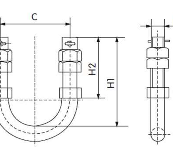 Gu dông chuỗi Treo 70/120kN mạ nhúng